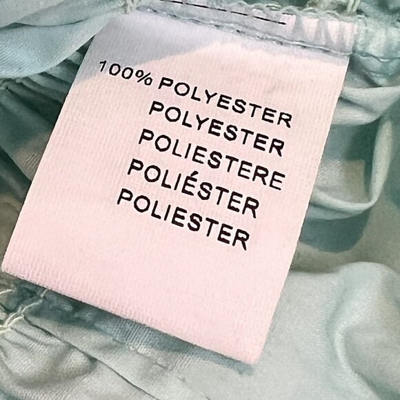 Nasty Gal Puff Sleeve Cropped Top Blouse Green Size Small NWT - Picture 11 of 12